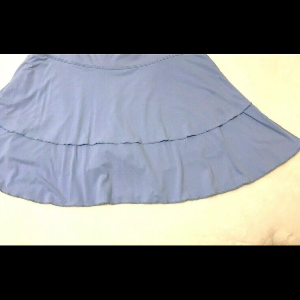 Sofibella skort skirt. This is tagged as a large, but the waist measures 15".